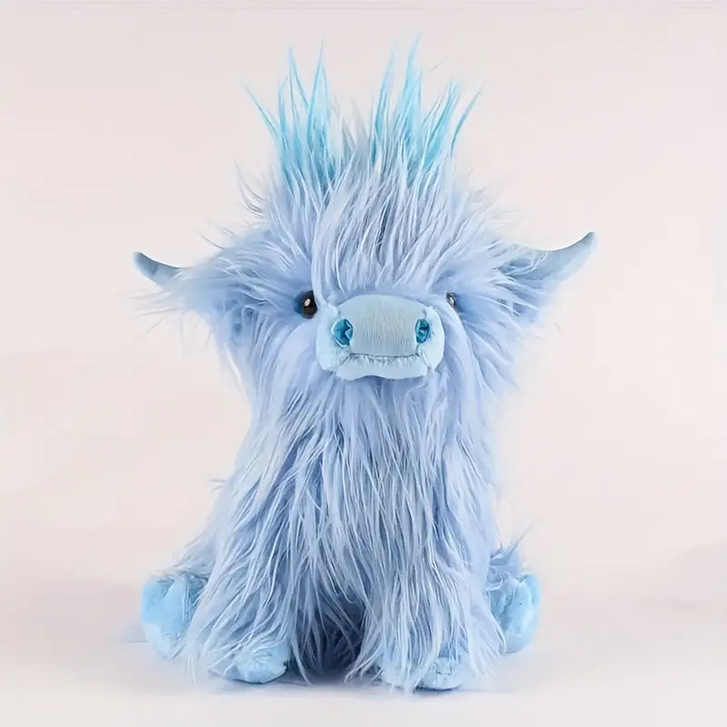 Highland-Rinder Plüschtier | Weiches Stofftier 25 cm