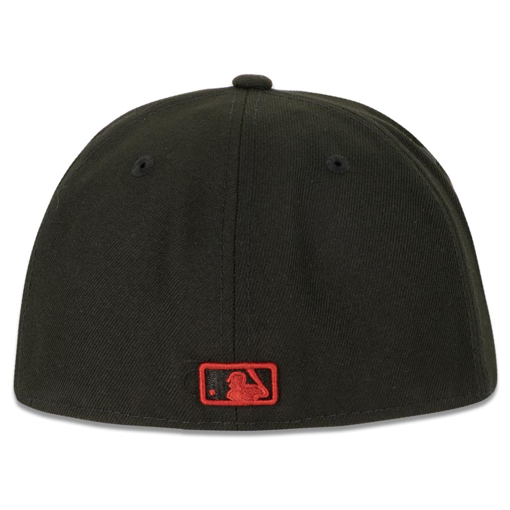MLB Arizona Diamondbacks New Era Snakehead Red Eye 59FIFTY Fitted Hat - Black
