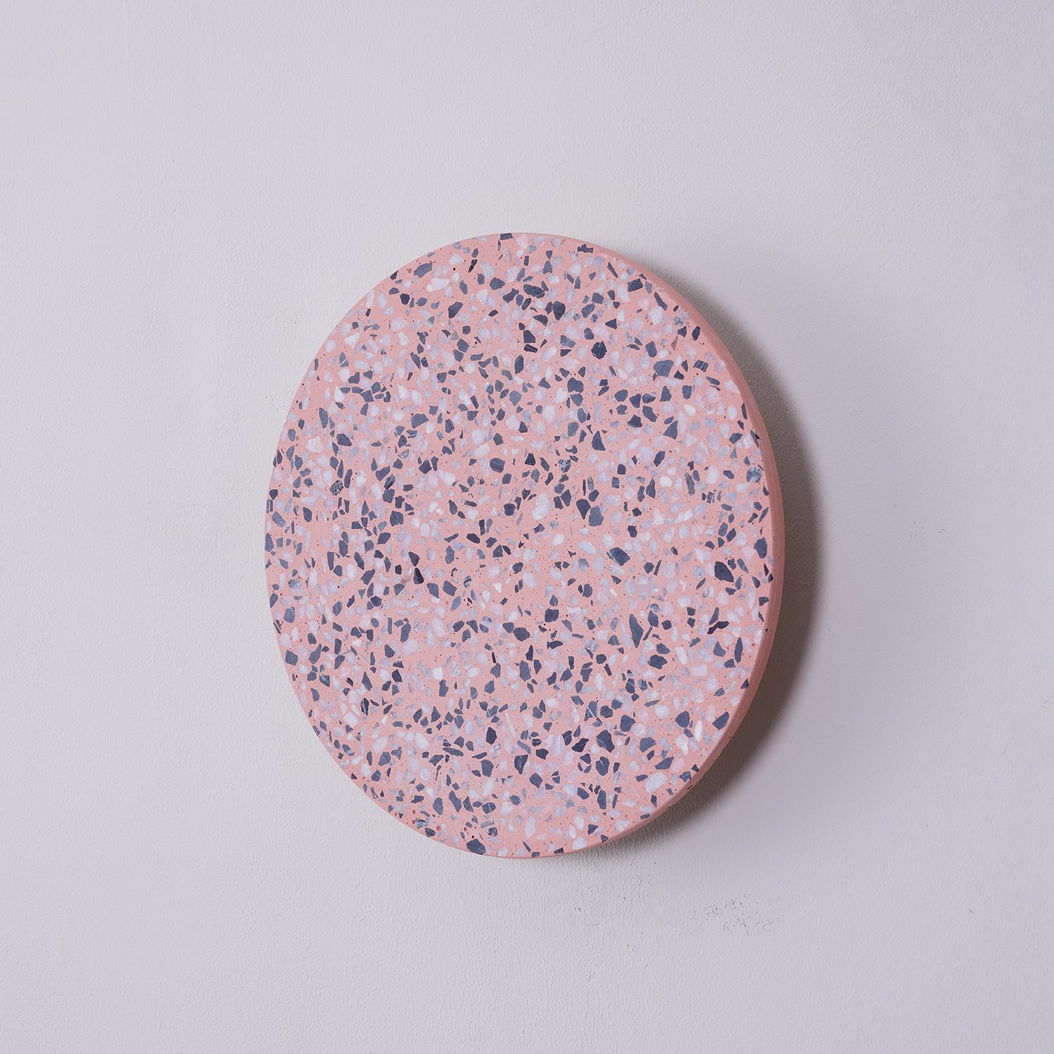 Moderner Terrazzo runder Wandleuchter LED 1-Flammig