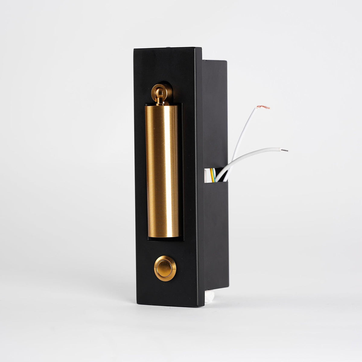 Aplique de pared moderno minimalista empotrado de aluminio con LED 1 luz