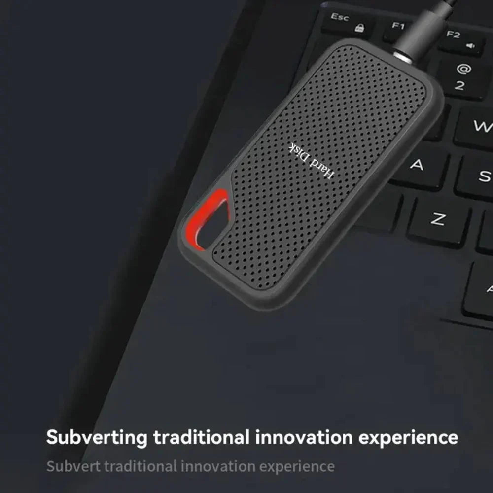 External Hard Drive Portable Metal High Speed Data Storage Drive