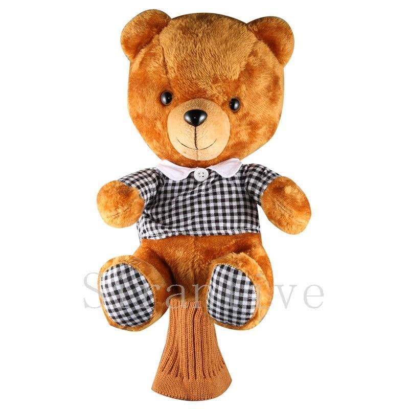Golf club 1# driver headcover golf one wood set animal head caps protective cover golf accessories new