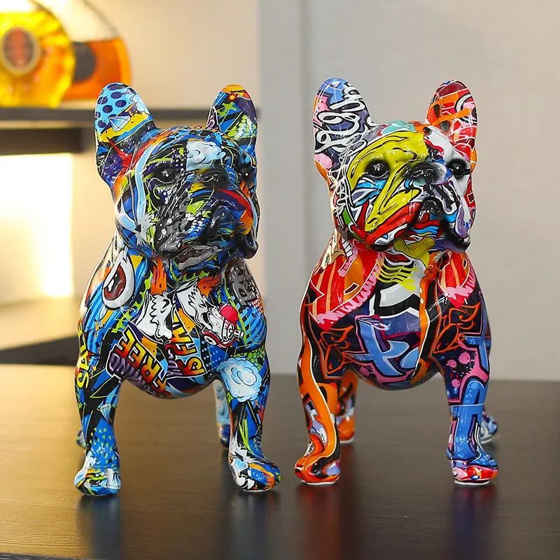 Dog Statue Decor | Artistic Home Accent