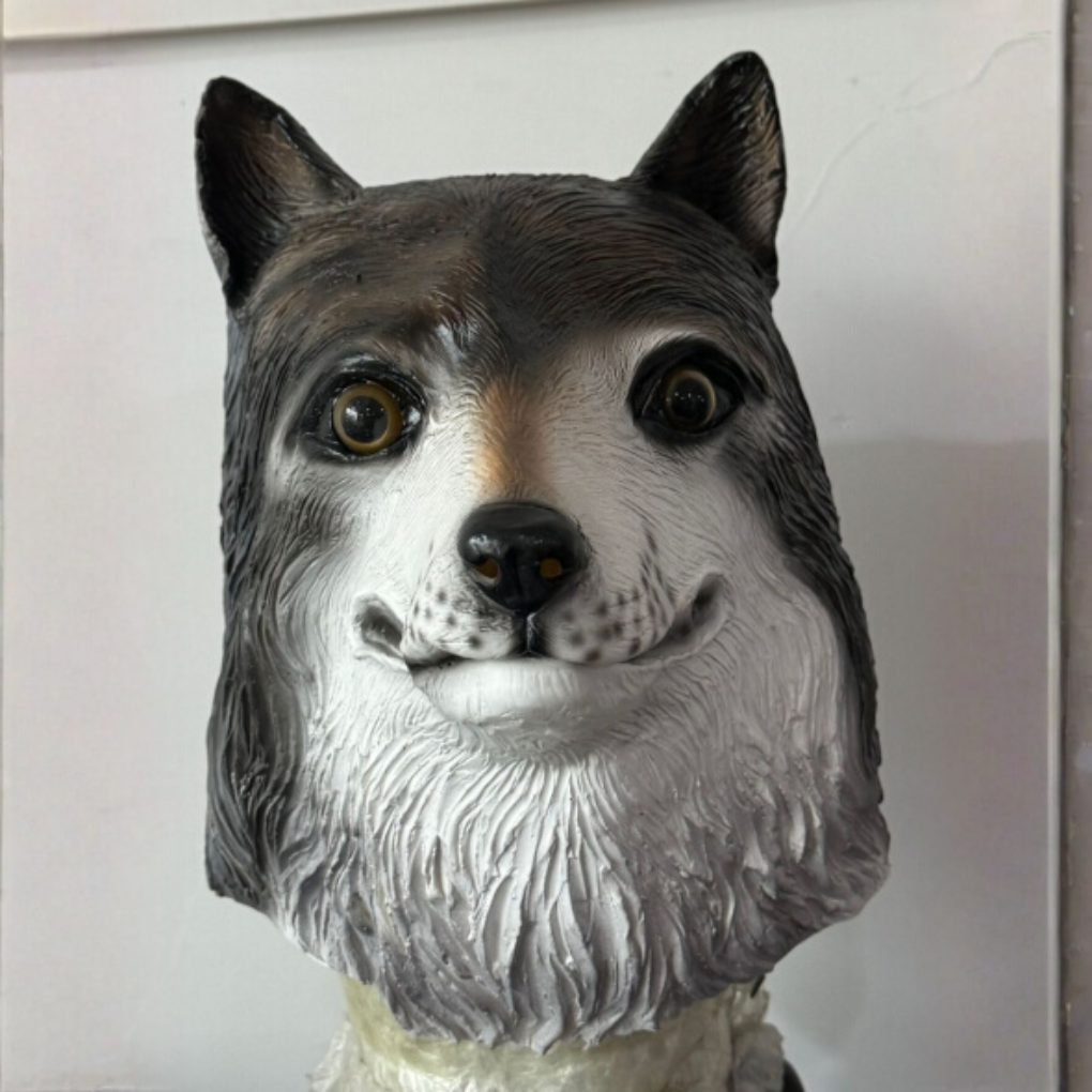 Máscara Realista de Lobo