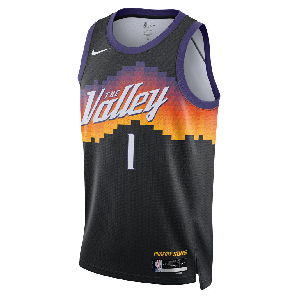 NBA Phoenix Suns Maglia Swingman Edizione Città 2025-26 Devin Booker Nike - Nera