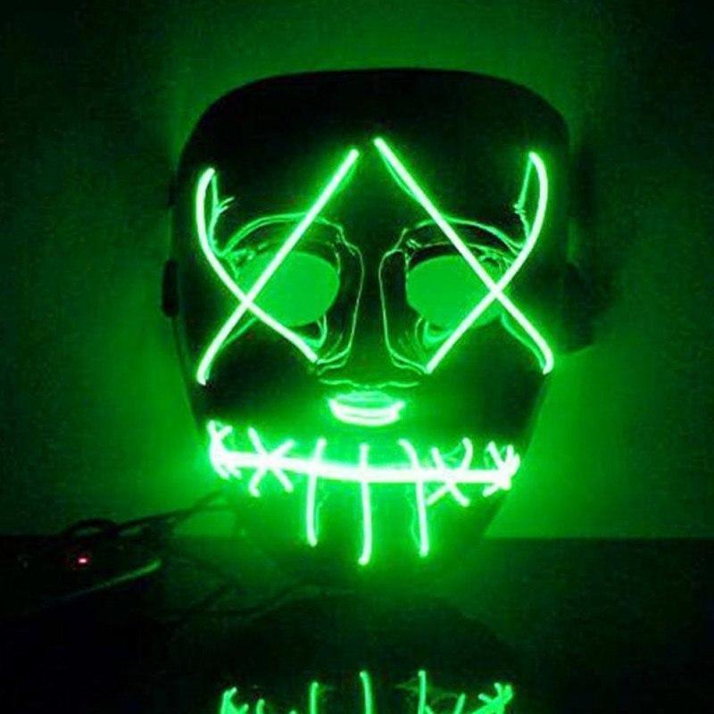 LED Leuchtende Purge Wahljahr Maske für Halloween