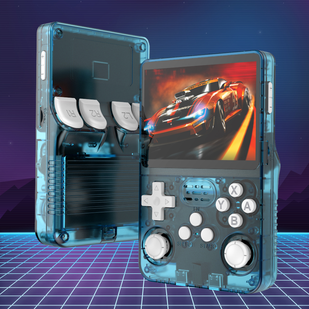 Handheld Spelconsole Met 20.000 Vooraf Geïnstalleerde Klassiekers, 3,5 IPS Scherm, 64GB/128GB Opslag – Compacte Spelconsole Voor Nostalgisch Spelen