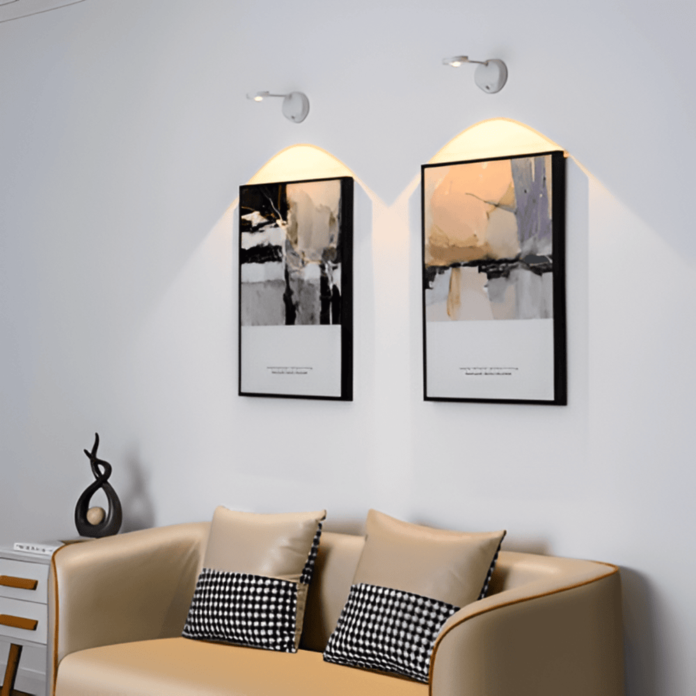 Lampada da parete wireless LED minimalista moderna con sensore di movimento 1 luce