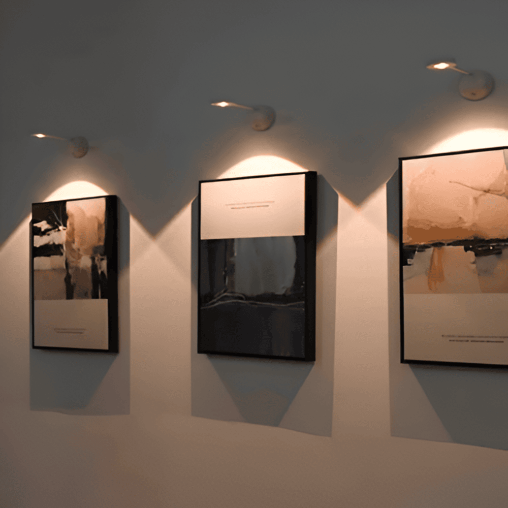 Lampada da parete wireless LED minimalista moderna con sensore di movimento 1 luce