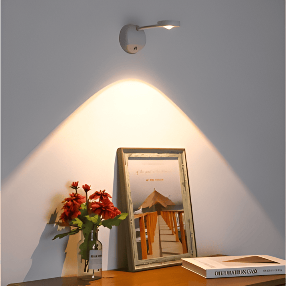 Lampada da parete wireless LED minimalista moderna con sensore di movimento 1 luce