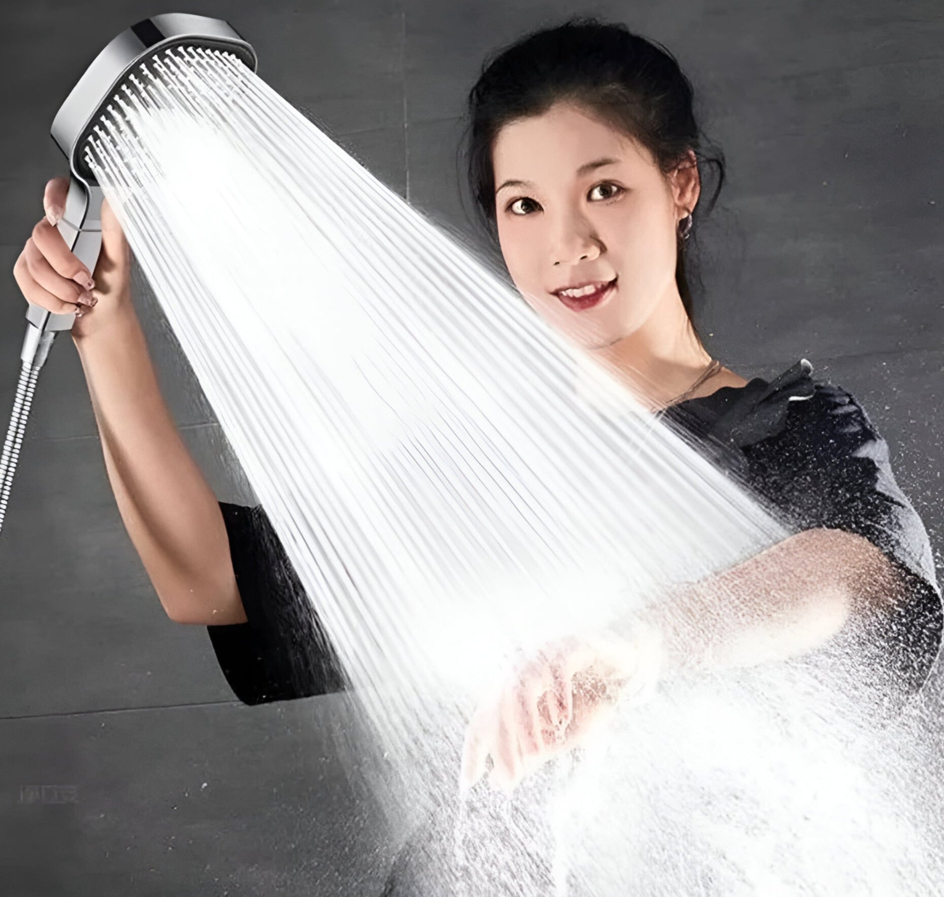 Puili | Douchekop met hoge druk | Turbo-boost technologie & geavanceerde filtratie voor gezondere huid en haar
