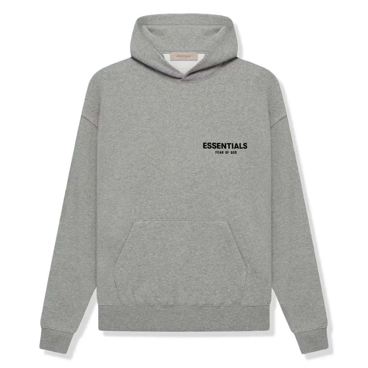 Fear of God Essentials Dark Oatmeal Hoodie SS22