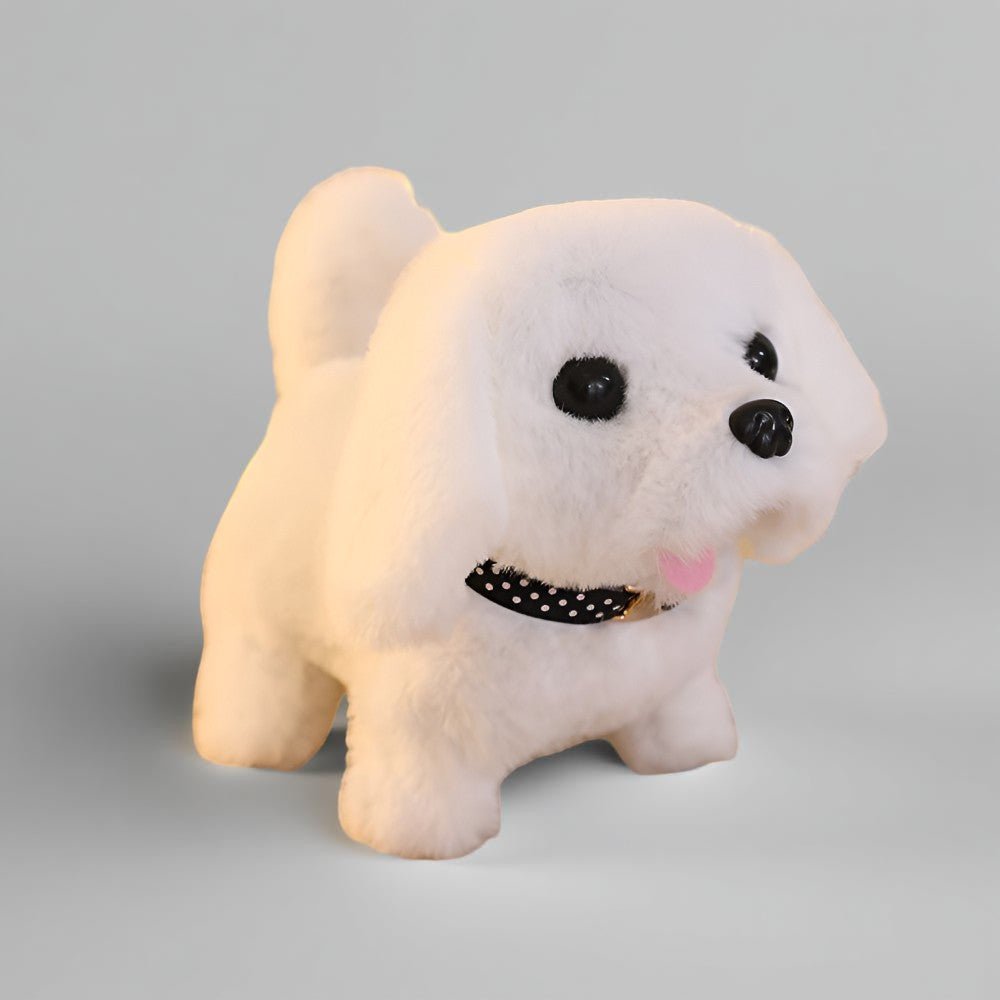 Robotische puppy interactieve speelgoed realistische pluchen metgezel voor kinderen