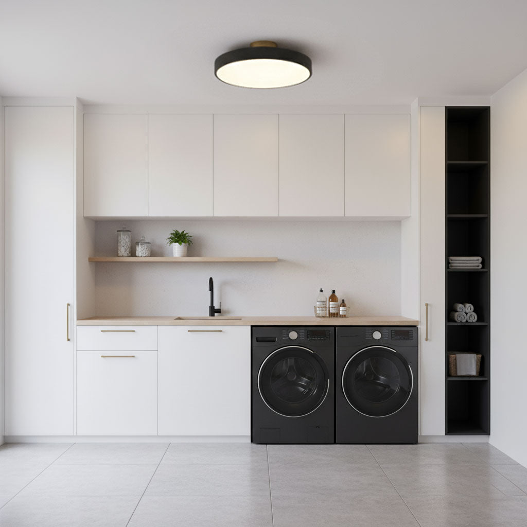 Lampada da soffitto moderna rotonda LED a incasso a 1 luce