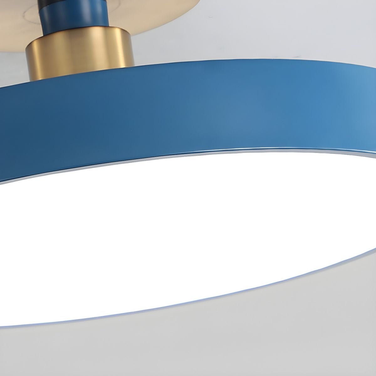 Lampada da soffitto moderna rotonda LED a incasso a 1 luce