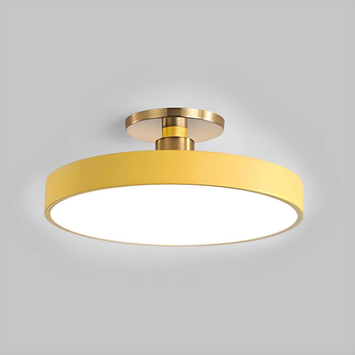 Lampada da soffitto moderna rotonda LED a incasso a 1 luce