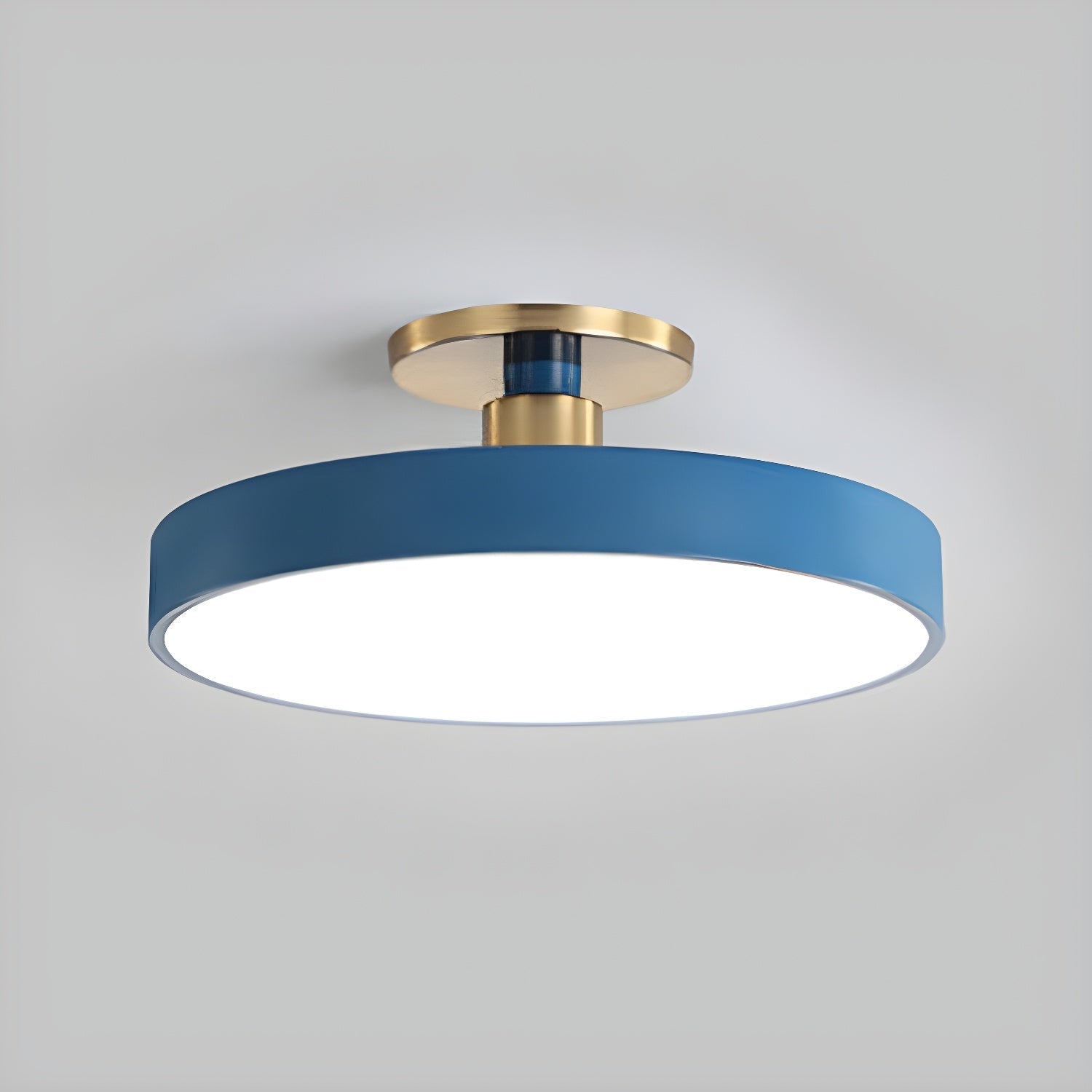 Lampada da soffitto moderna rotonda LED a incasso a 1 luce