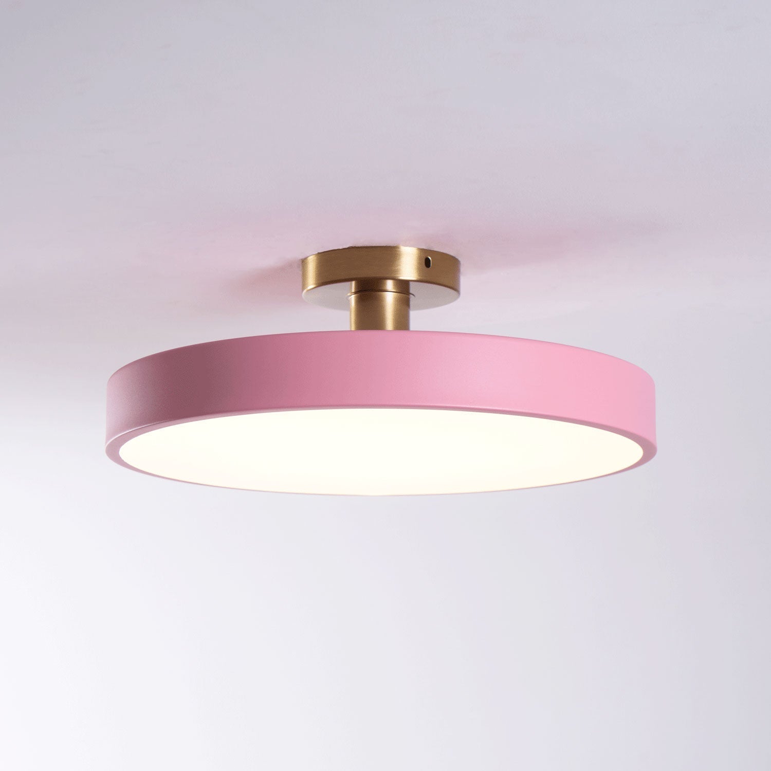 Lampada da soffitto moderna rotonda LED a incasso a 1 luce