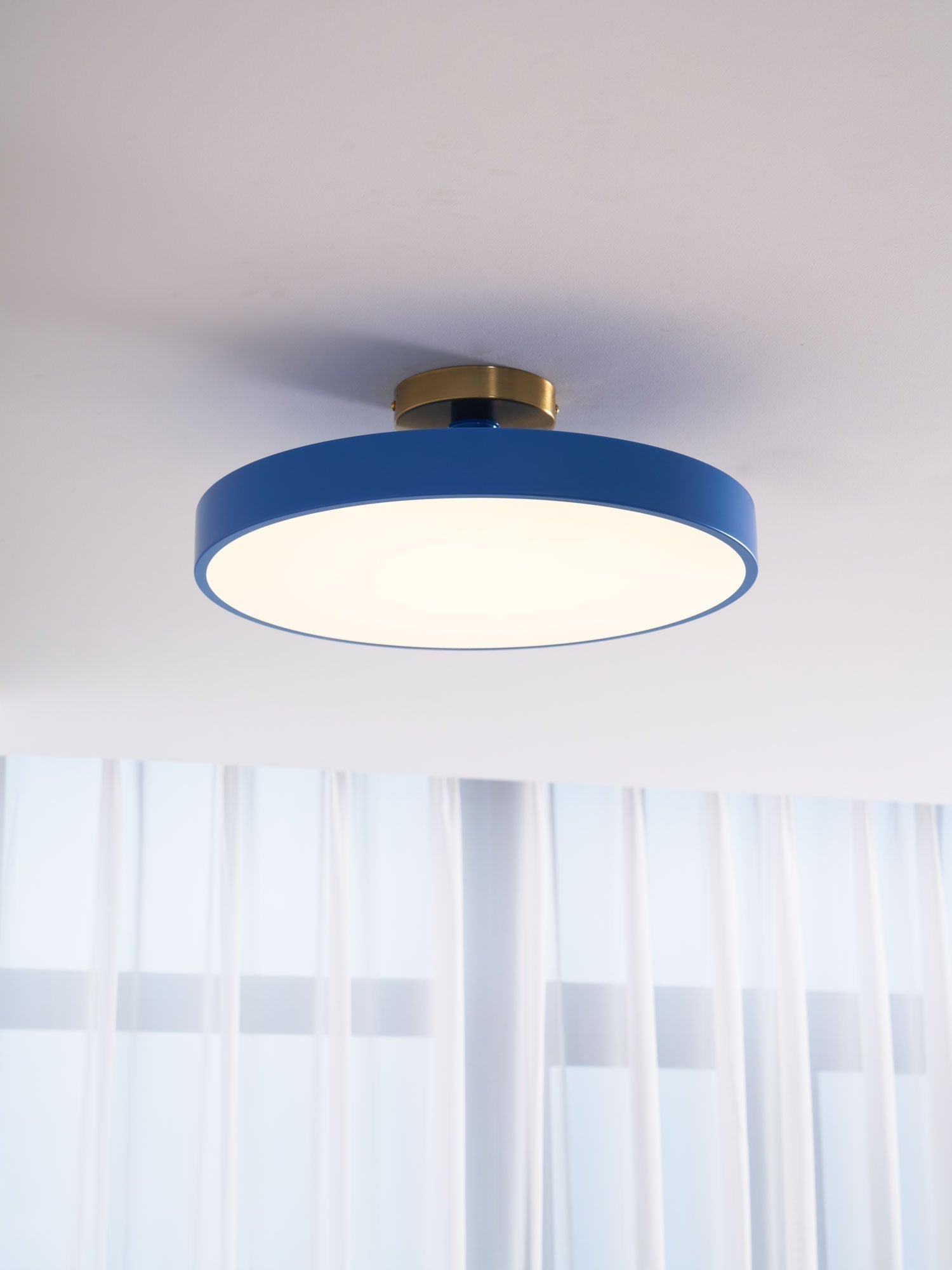 Lampada da soffitto moderna rotonda LED a incasso a 1 luce