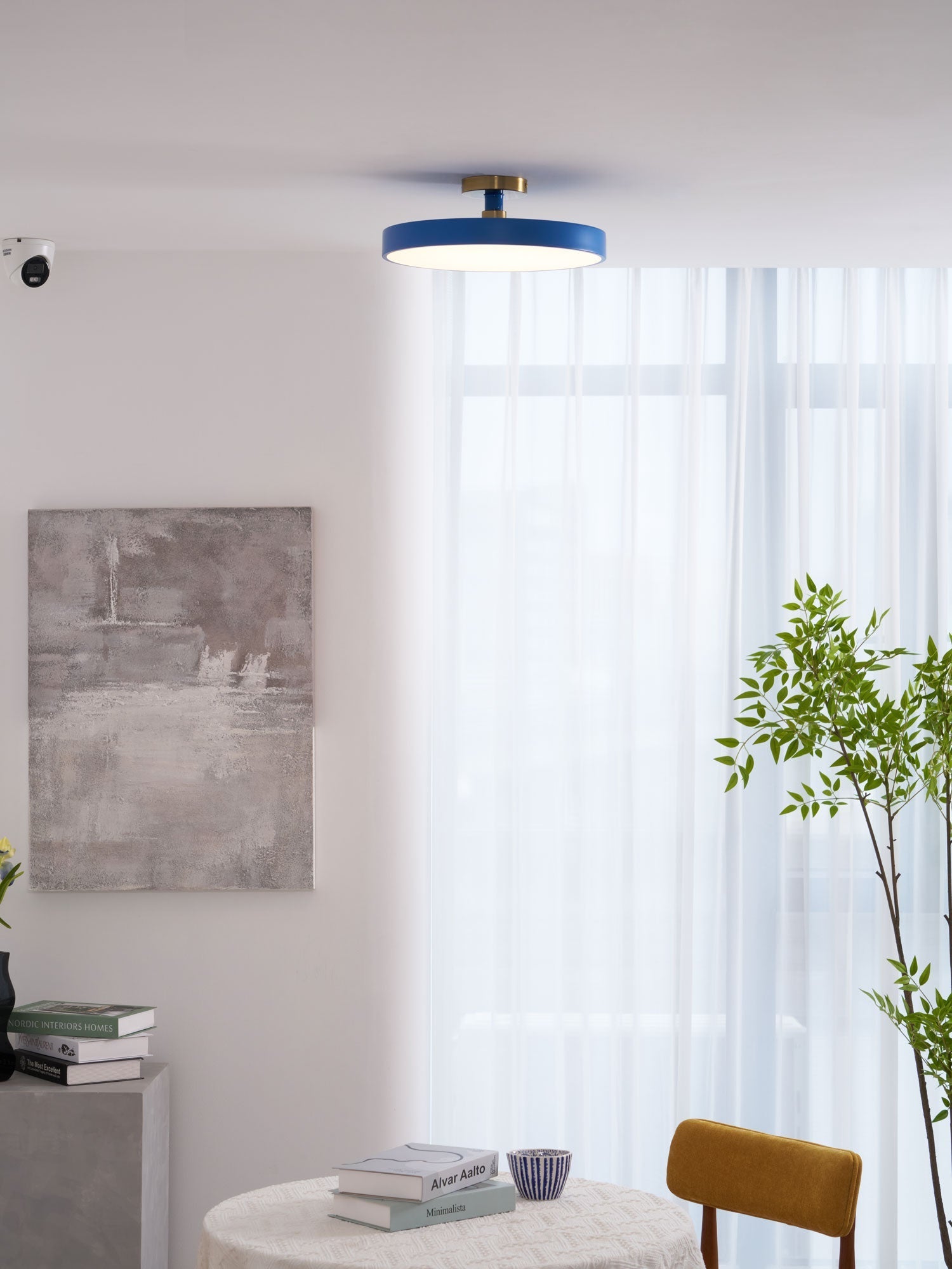 Lampada da soffitto moderna rotonda LED a incasso a 1 luce