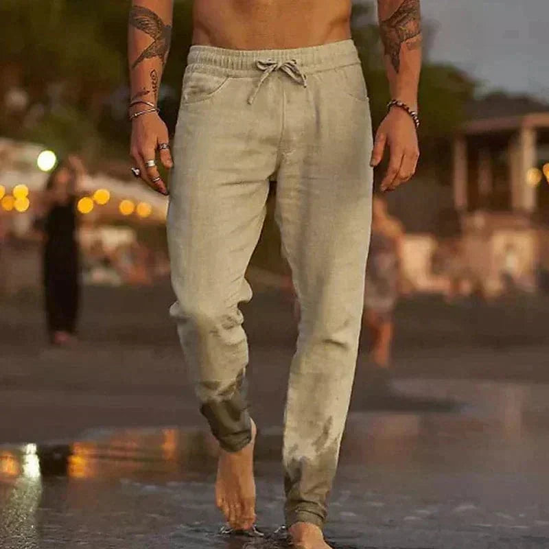 Orlando | Lässige Leinenhose