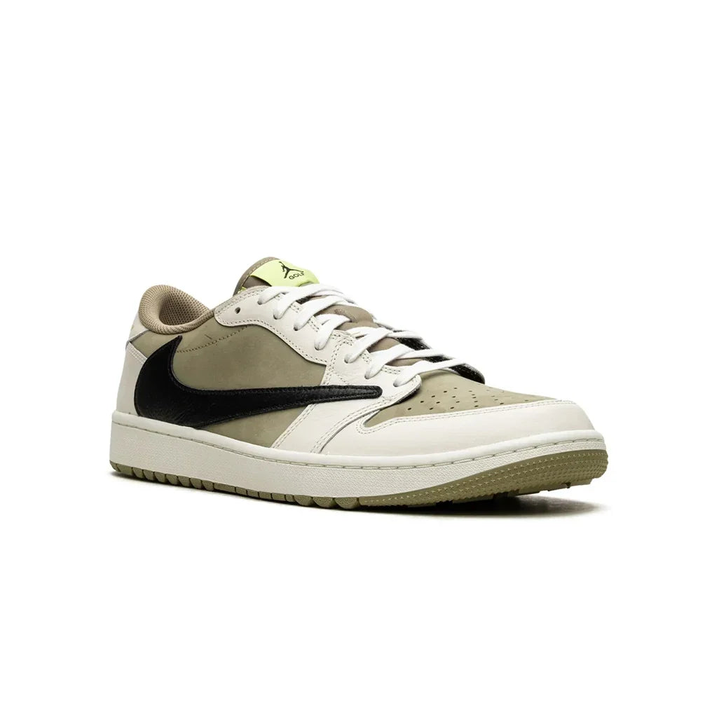 Travis Scott x Air Jordan 1 Low Golf 'Neutral Olive'