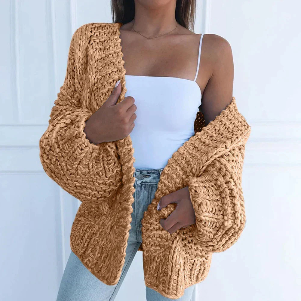 Puili | Grob gestrickter Cardigan
