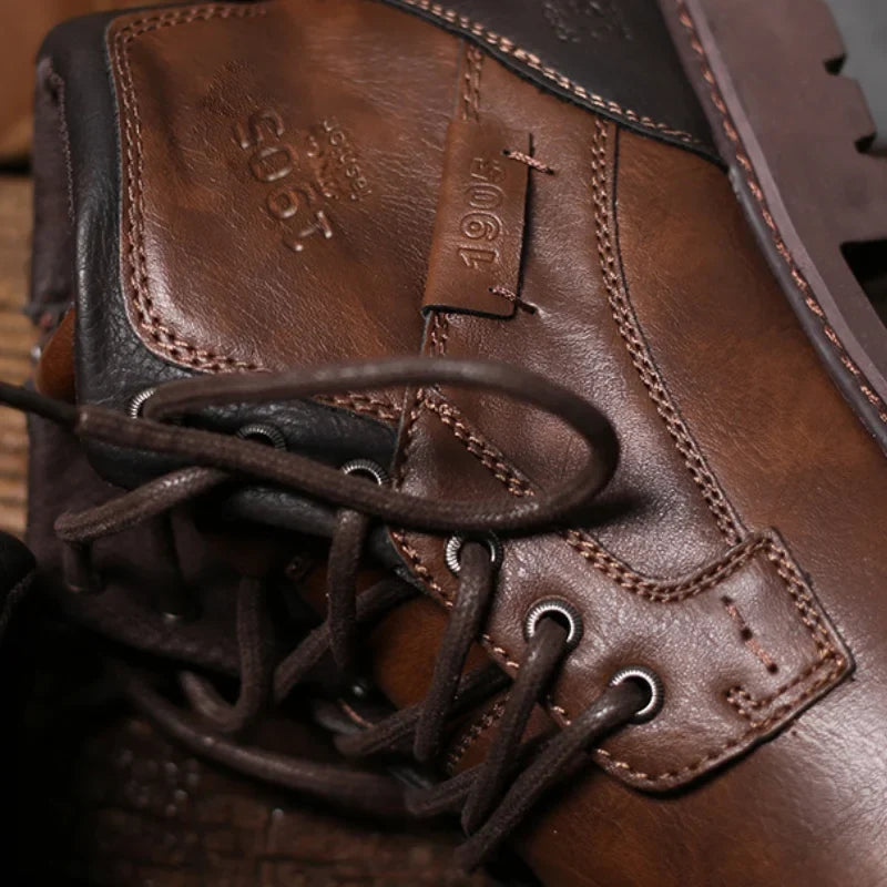 David 1905 | Botines de trabajo de cuero para hombres