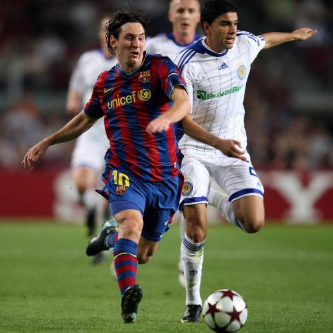 Camiseta de local Messi Barcelona 2009/10