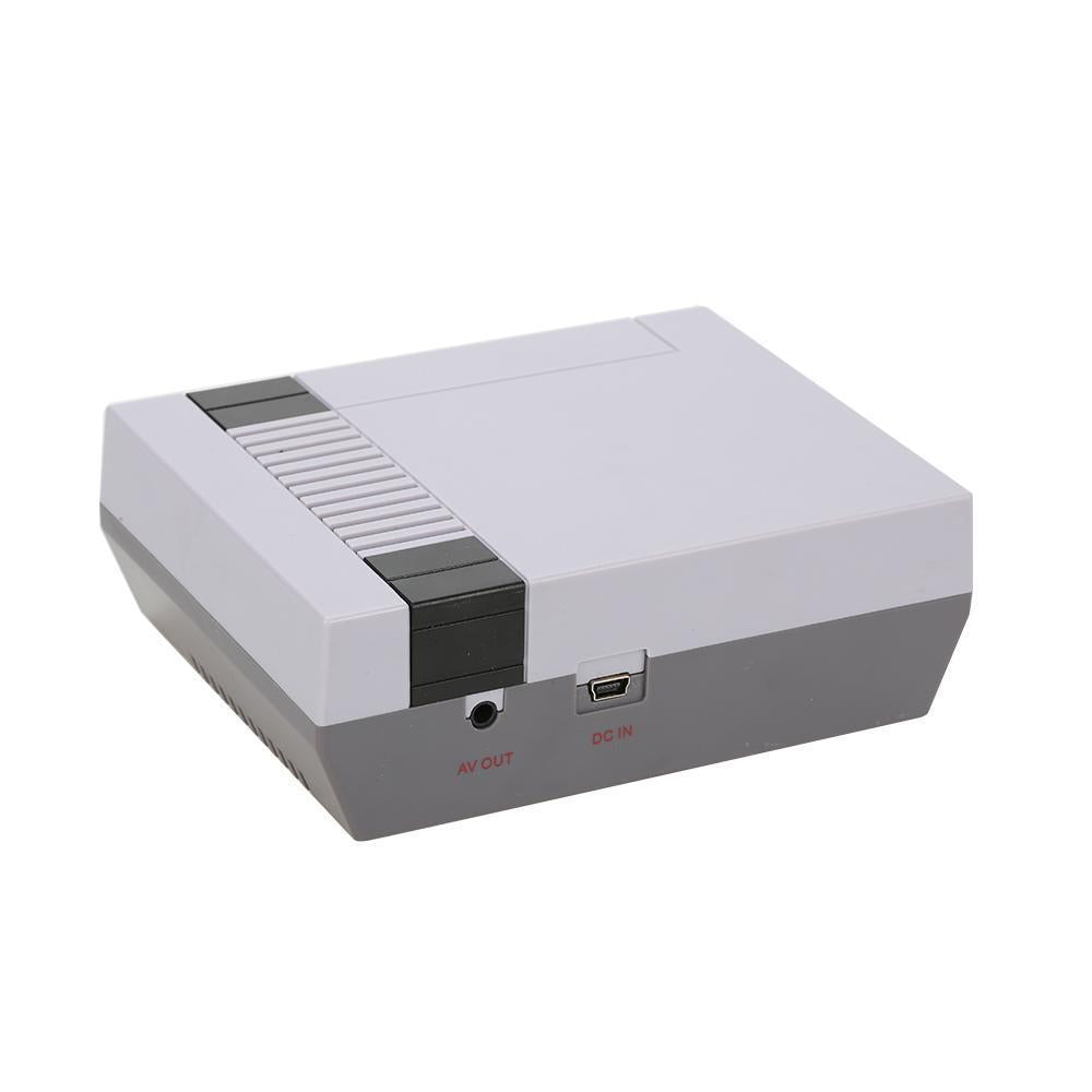 Retro mini TV-spilkonsol med indbyggede 620/600/500 klassiske spil + dobbelt gamepad kontrol HDMI/AV 8-bit retro videospilkonsol
