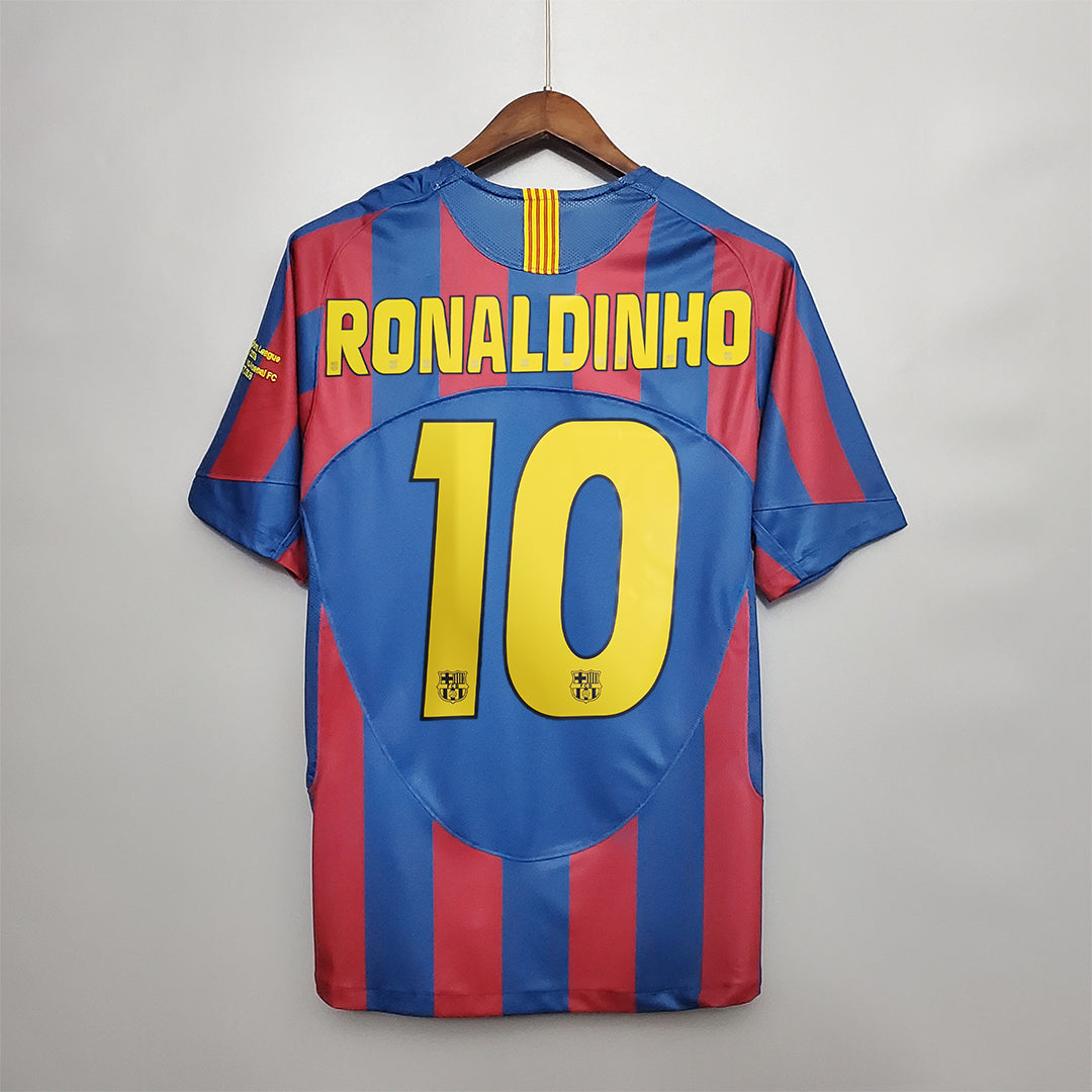 Camiseta Barcelona Local Liga de Campeones 2005/06