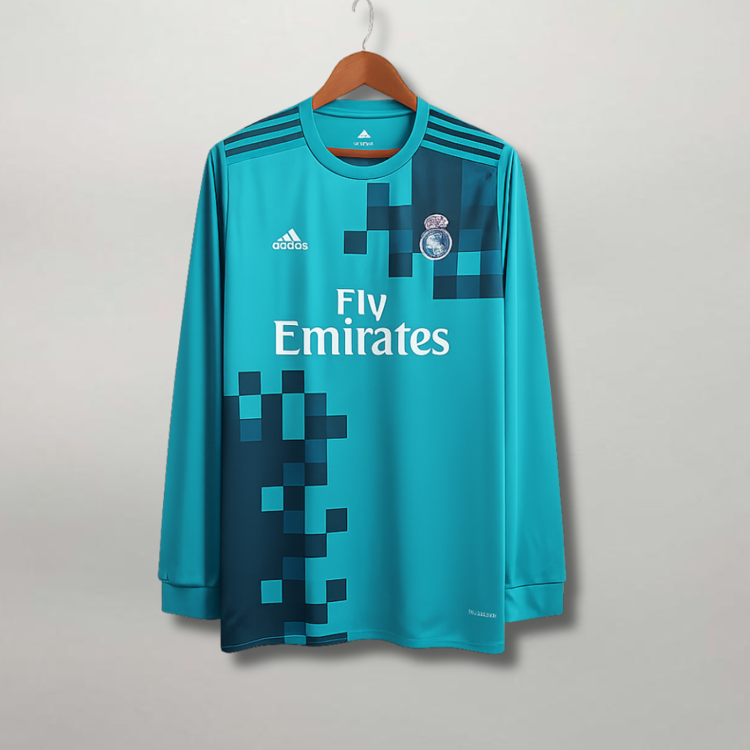 Real Madrid Third Jersey Long Sleeve 2017/18
