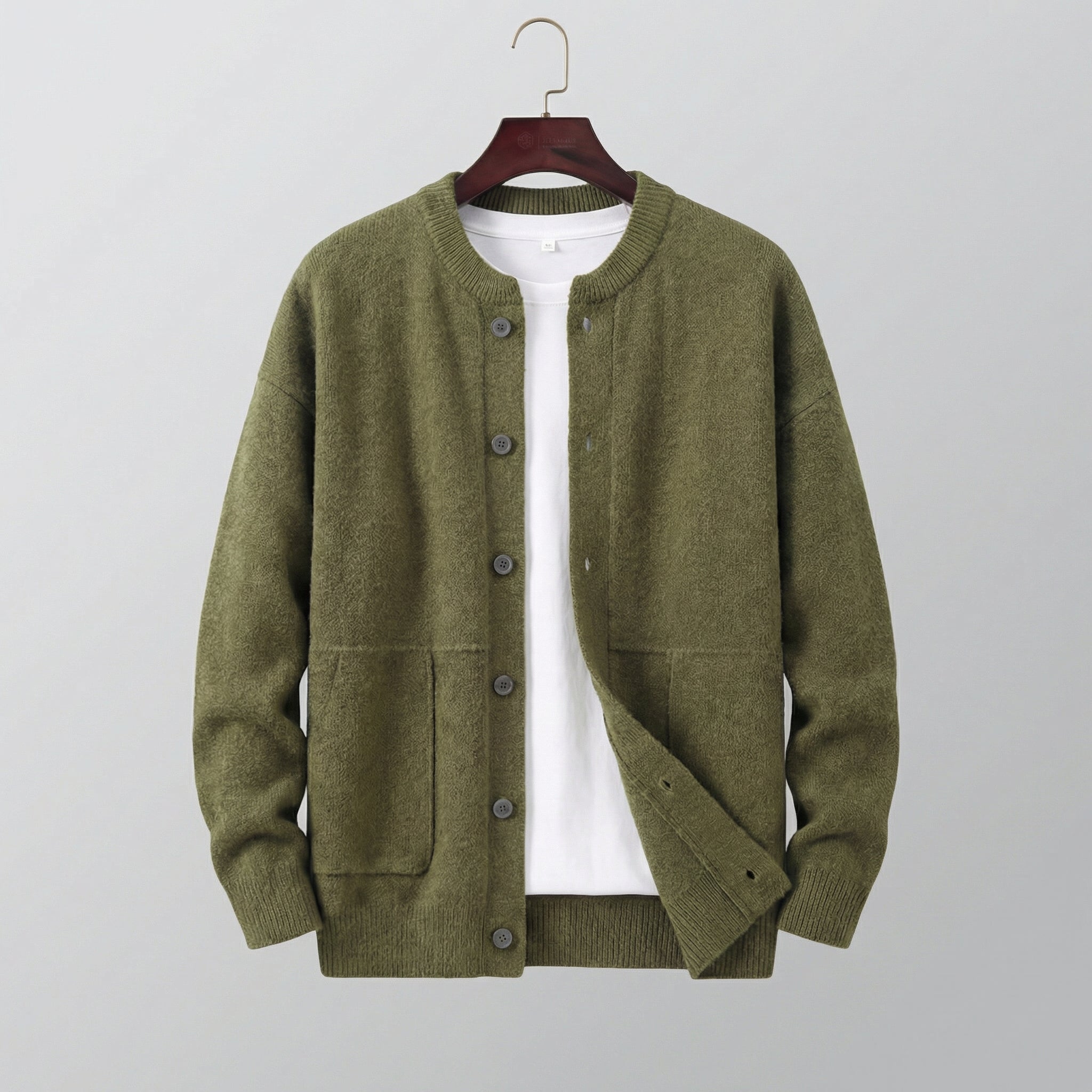 Cardigan da uomo con bottoni