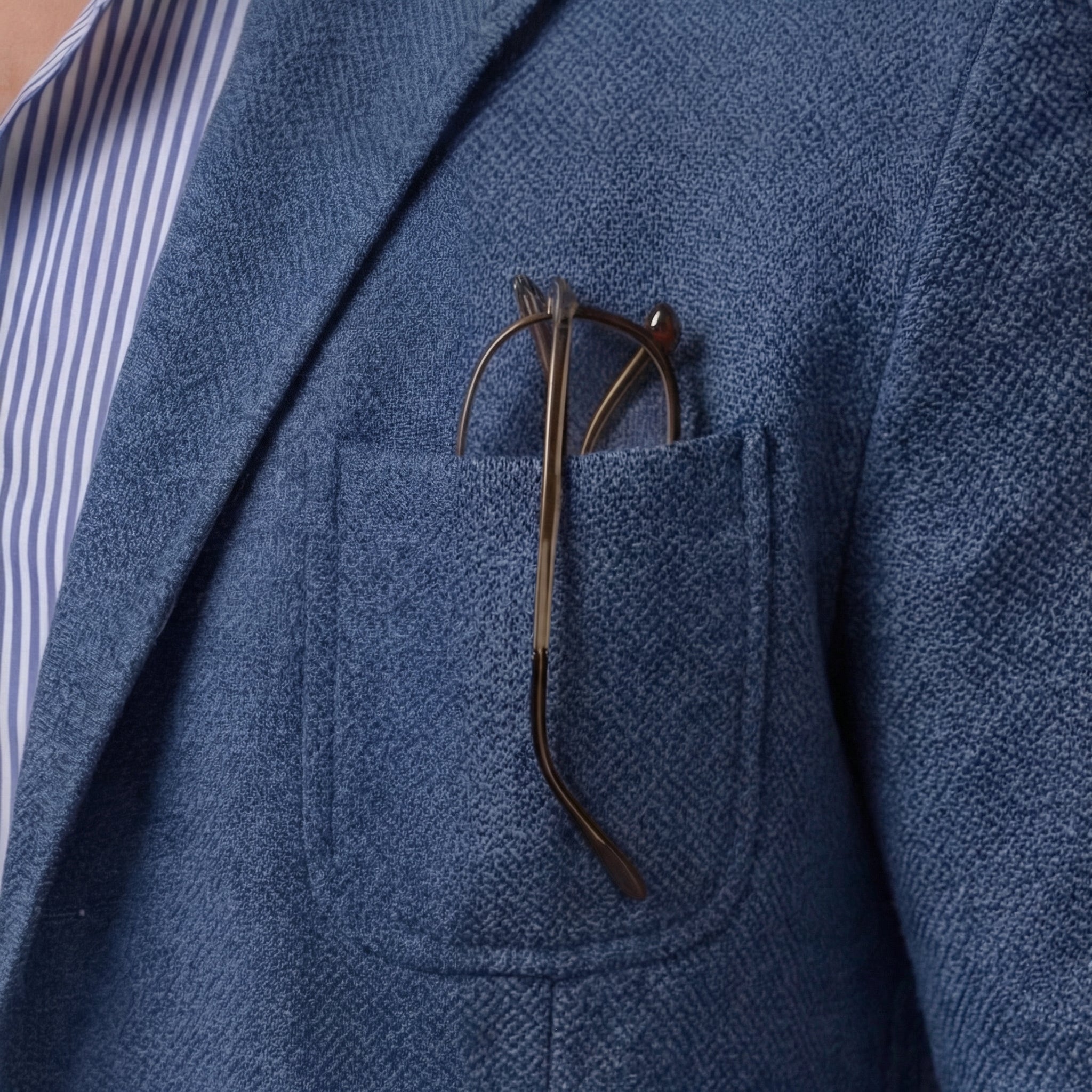 Blazer casual de lino para hombre