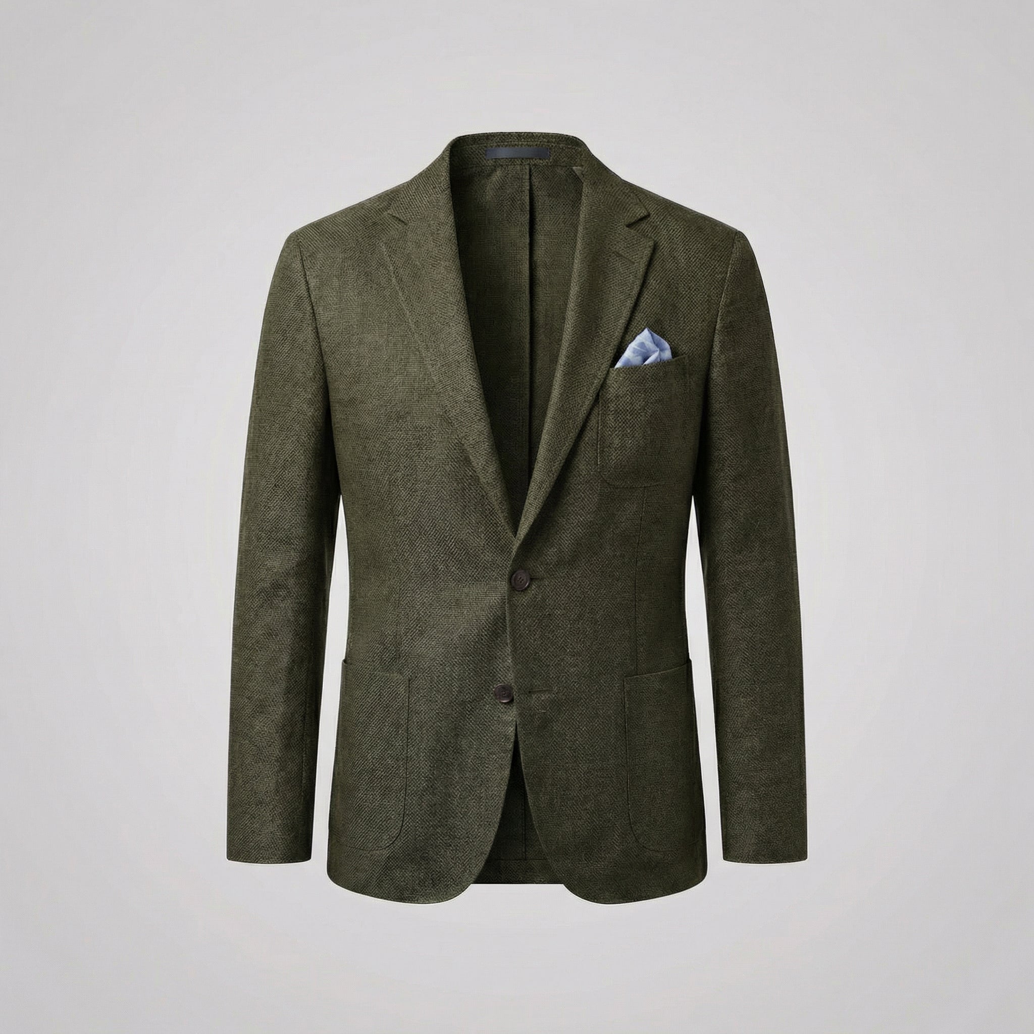 Blazer casual de lino para hombre