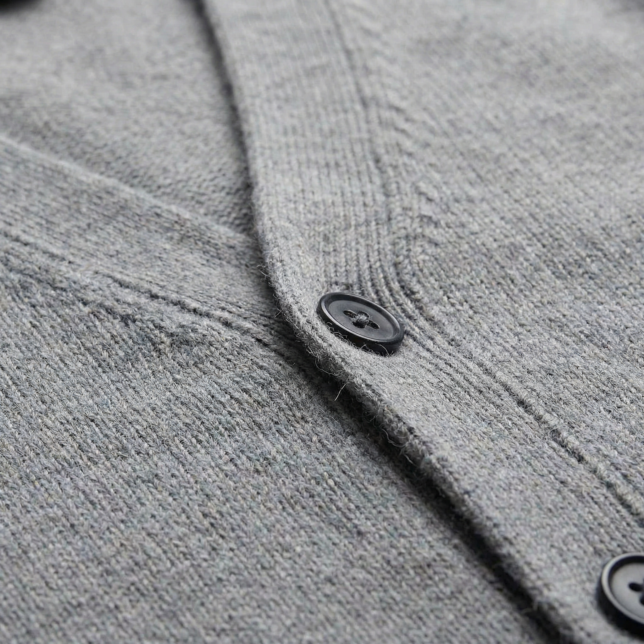Cárdigan Casual de Cuello en V para Hombre