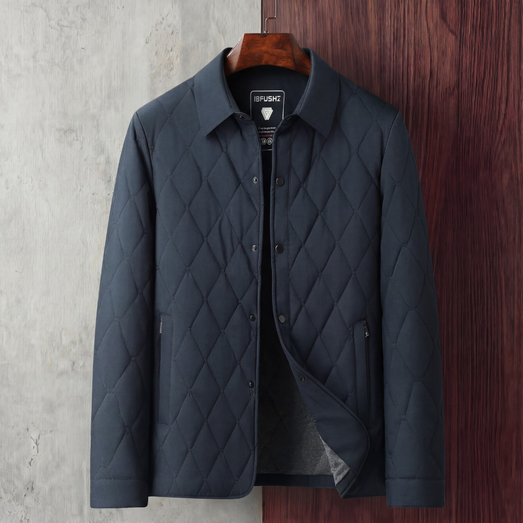 Giacca trapuntata classica da uomo