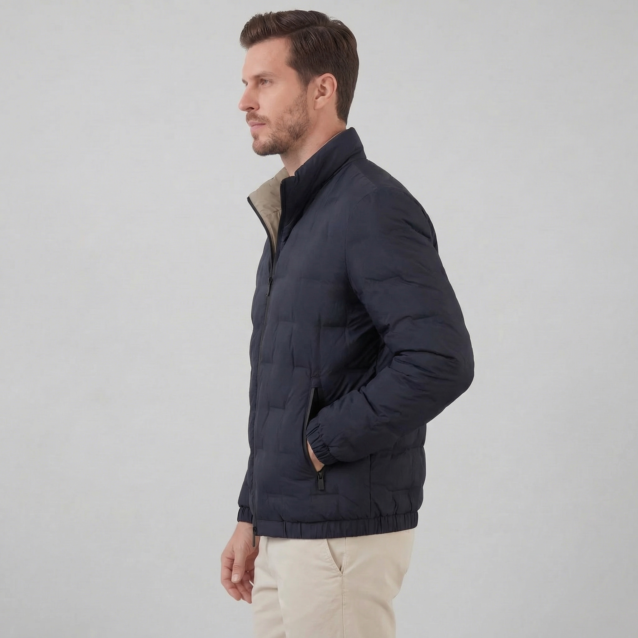 Herren isolierte Frühlingsjacke