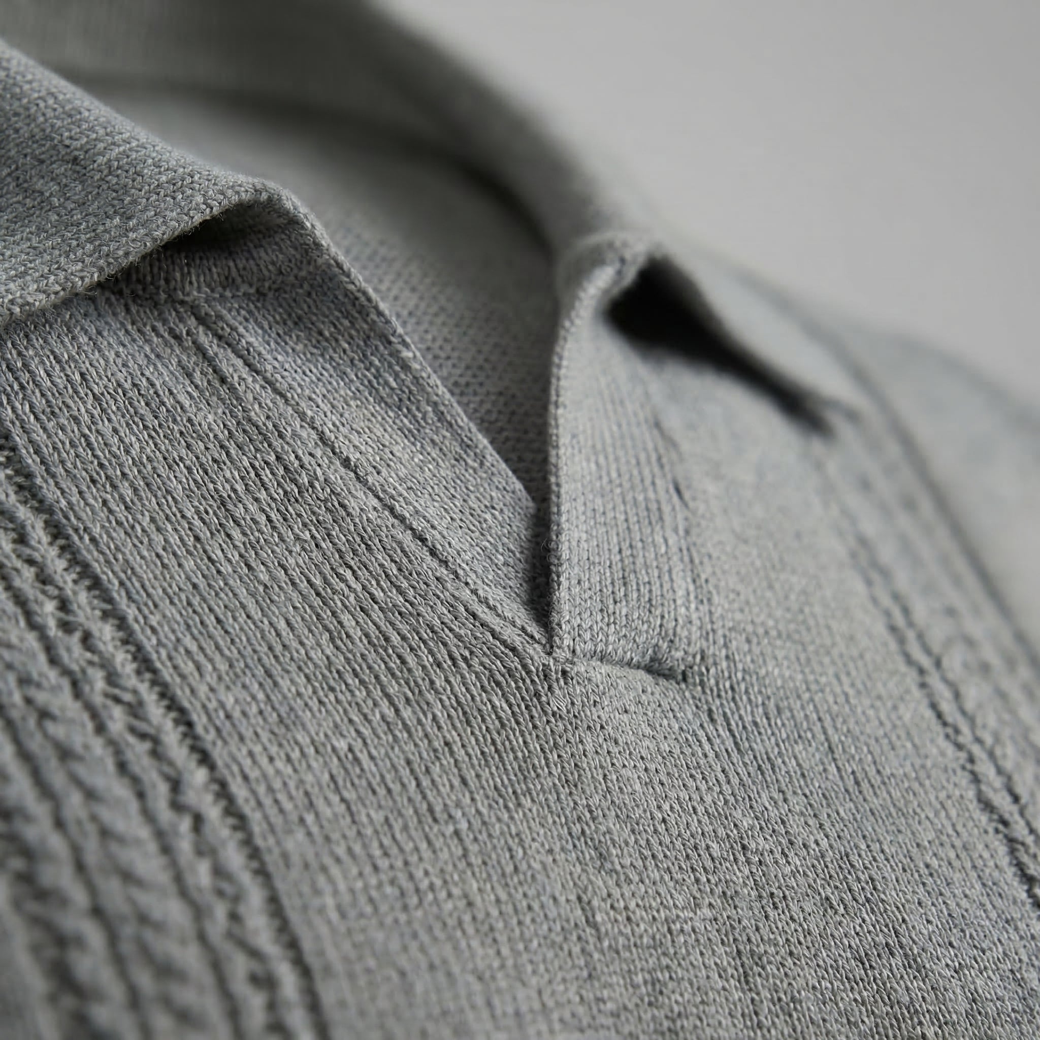 Men's Knit Polo Shirt