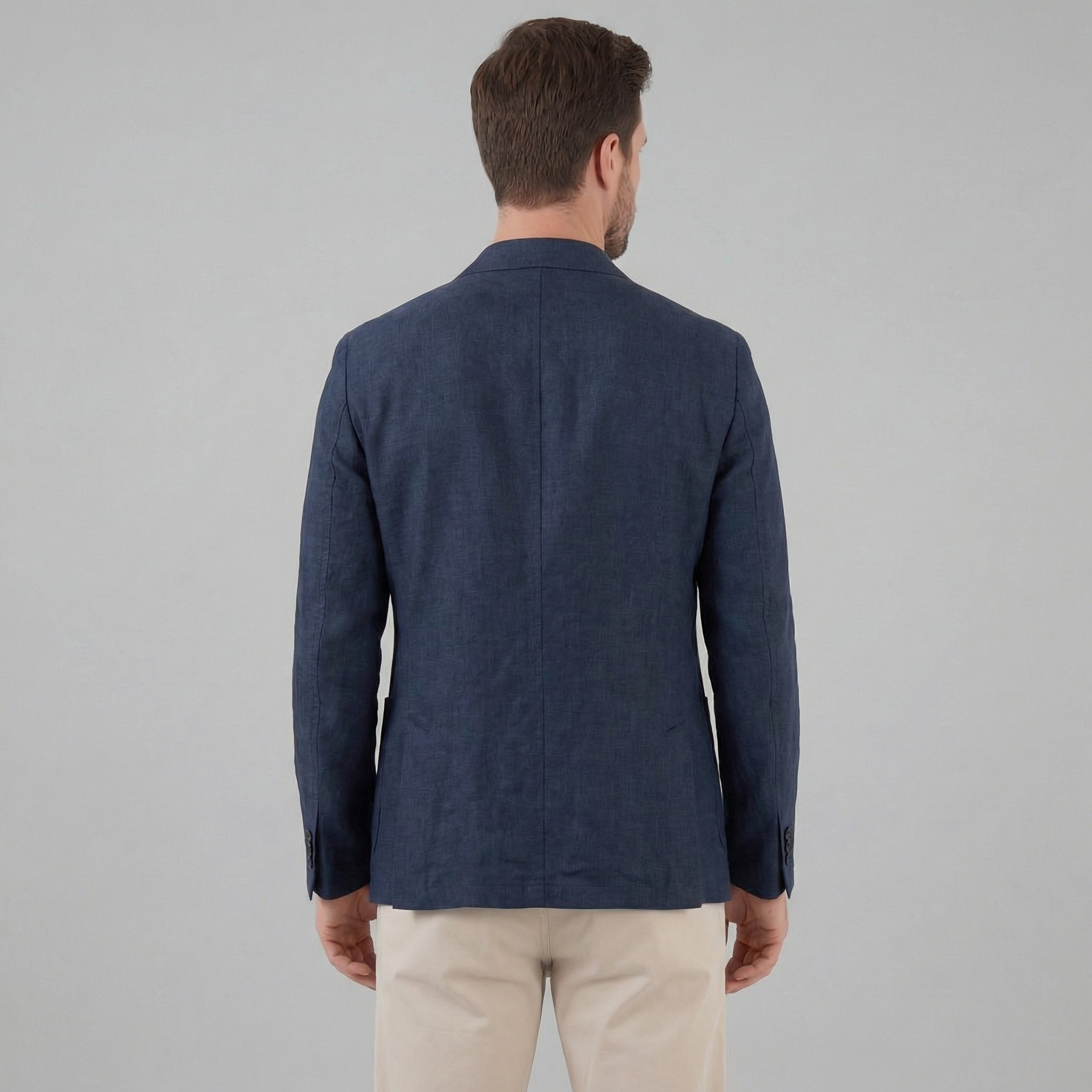 Men's Linen Blazer Jacket