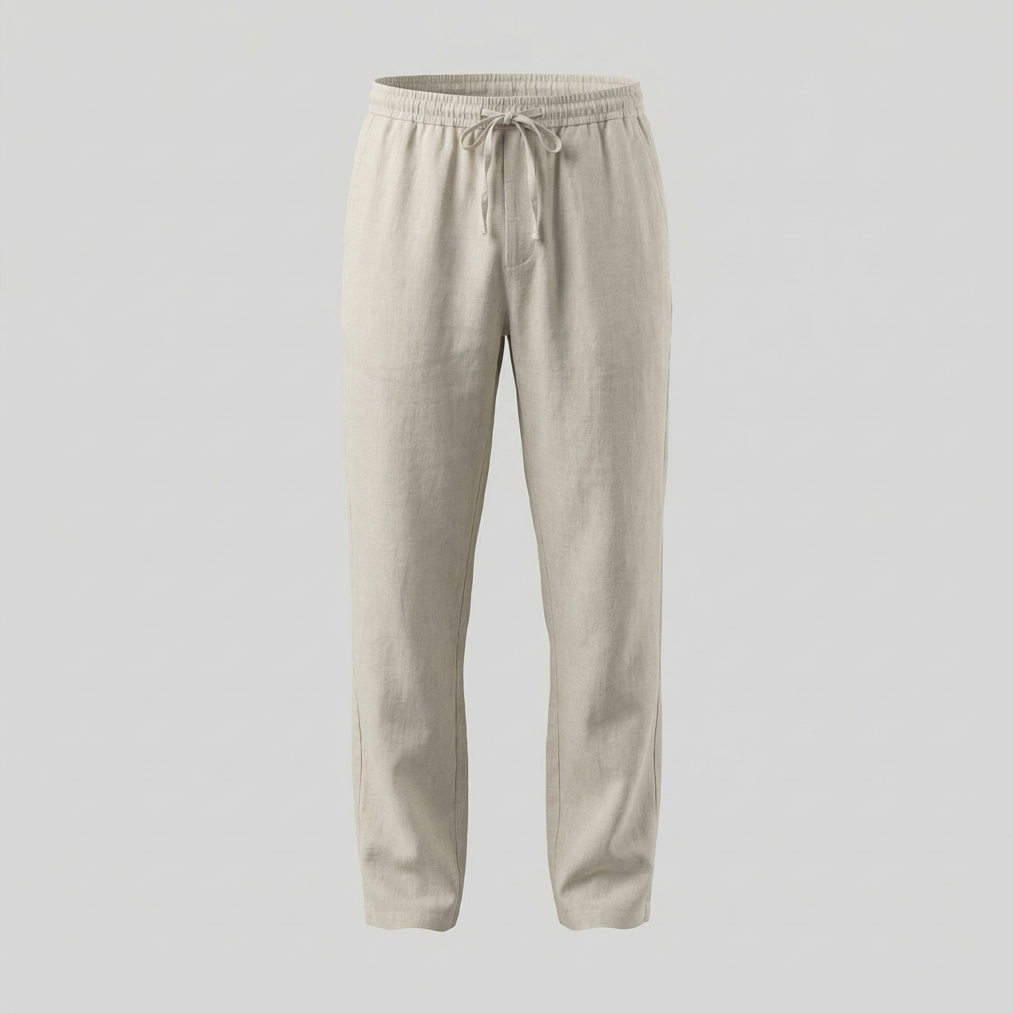 Men's Linen Slim Fit Trousers