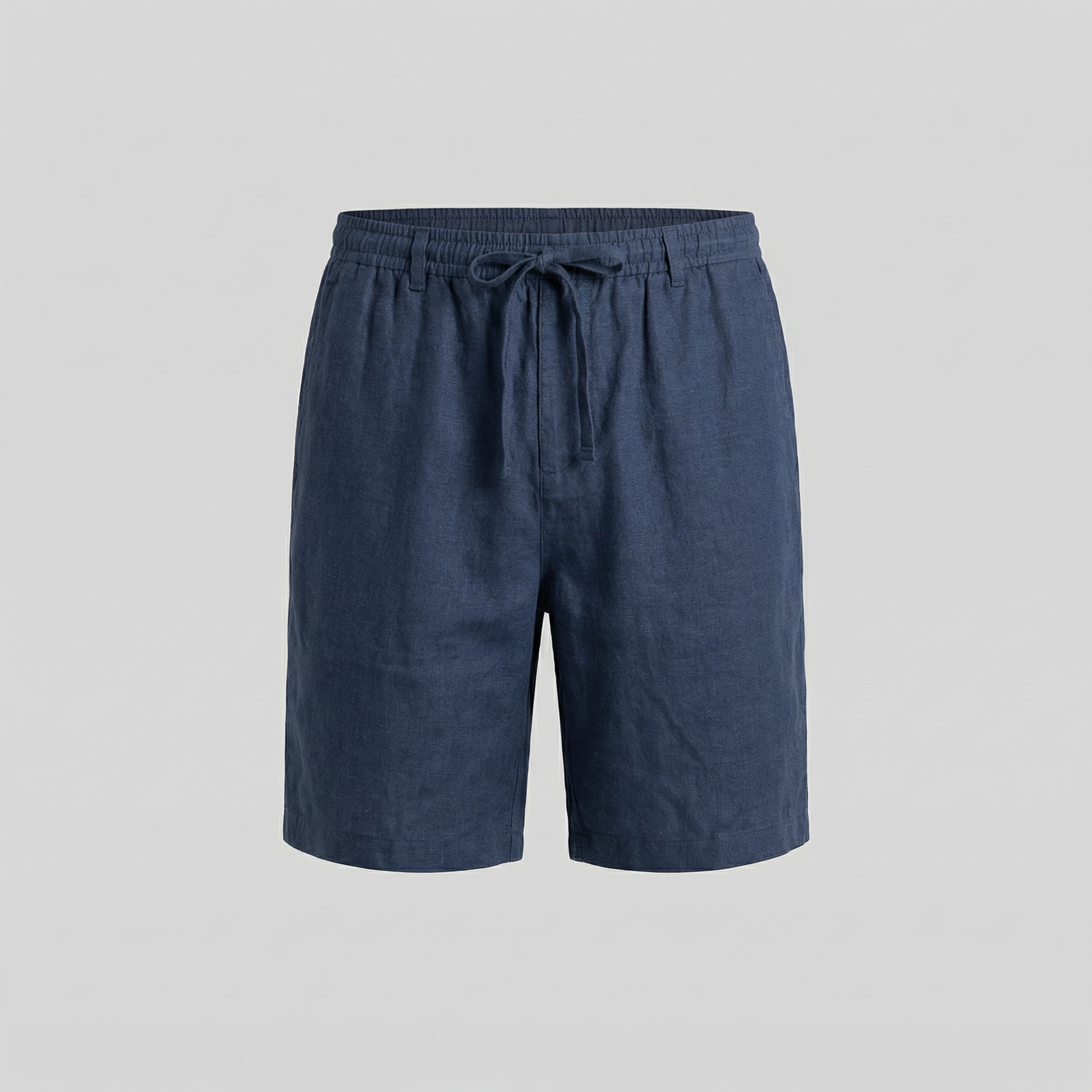 Pantalones Cortos de Lino para Verano para Hombre