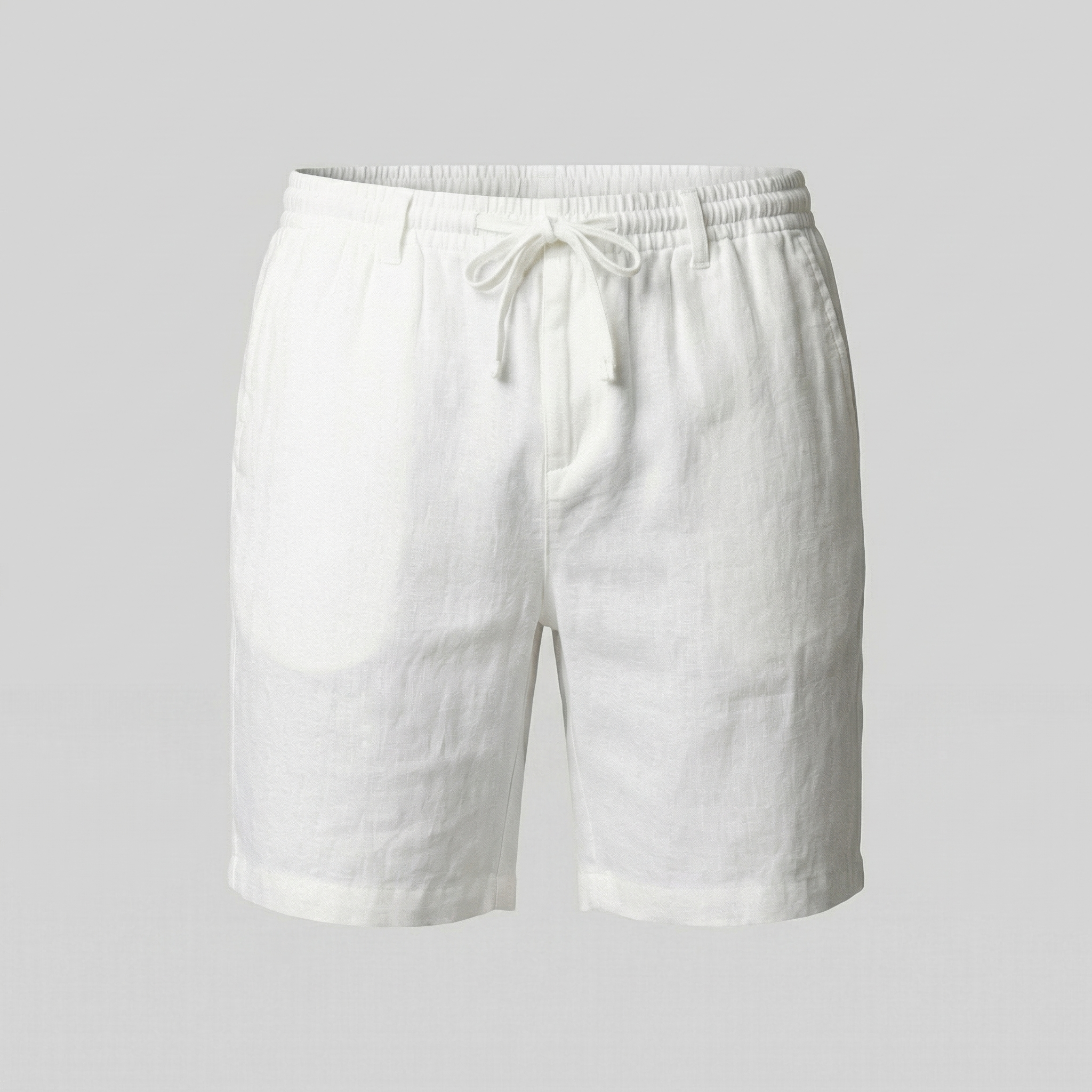 Pantalones Cortos de Lino para Verano para Hombre