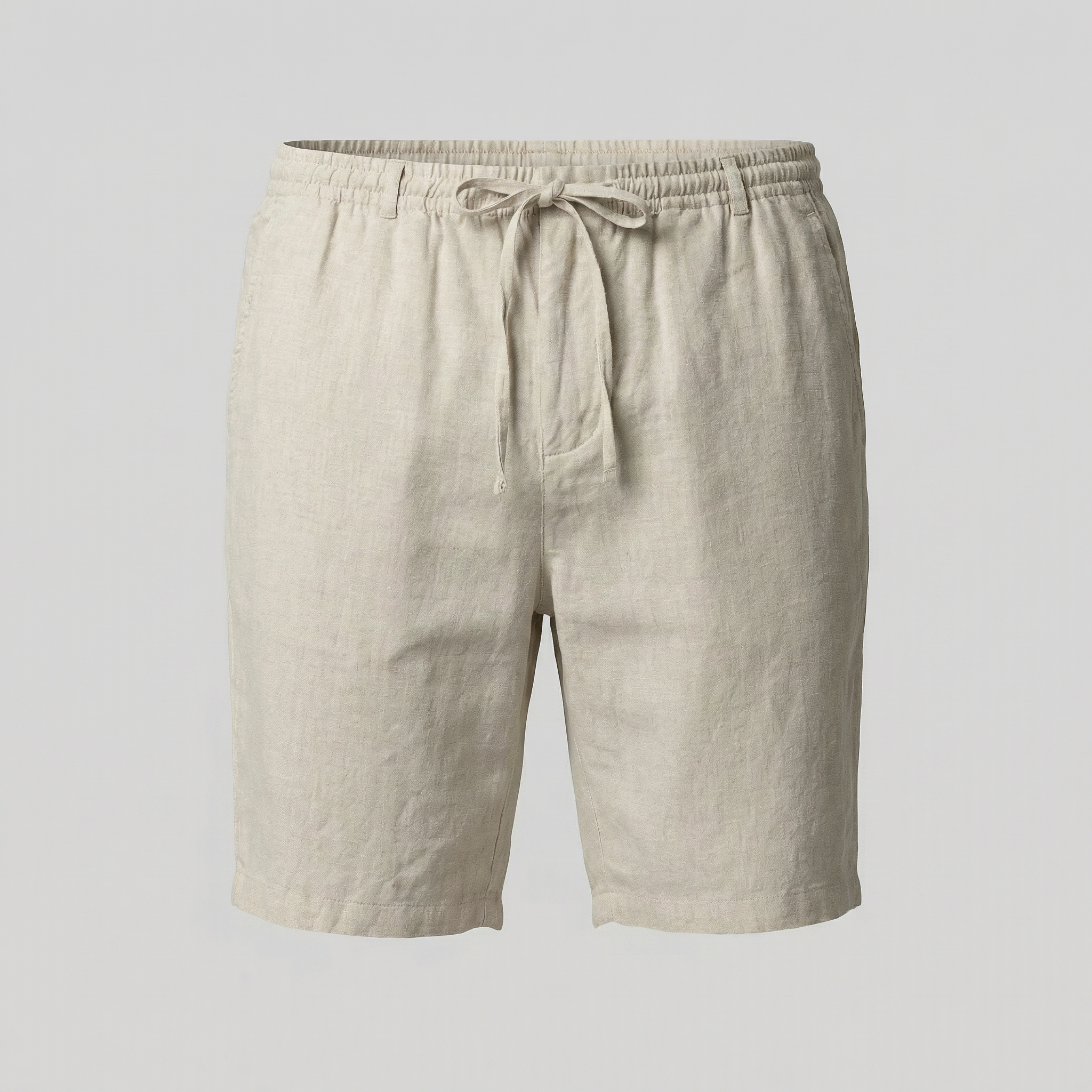 Pantalones Cortos de Lino para Verano para Hombre