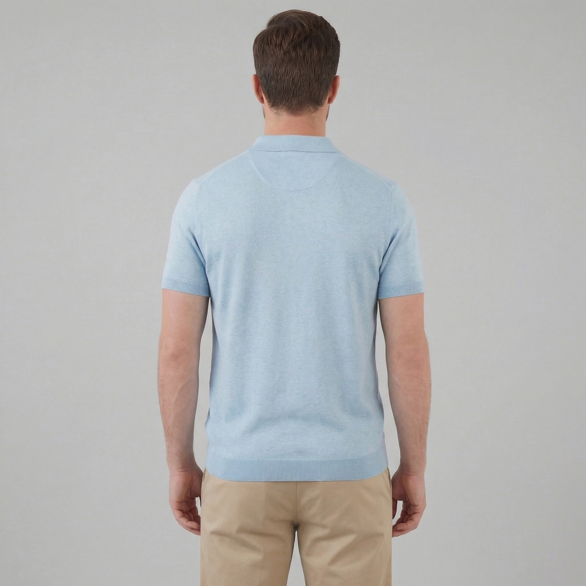 Men's Short Sleeve Summer Polo Shirt
