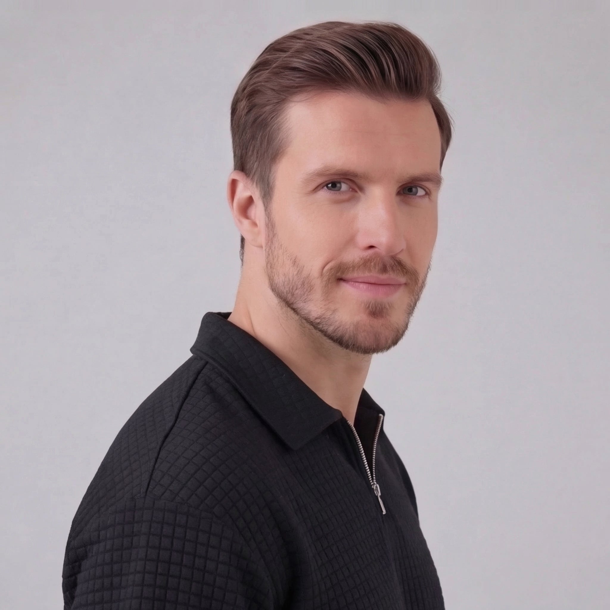 Men's Waffle Knit Short Outfit Summer Set