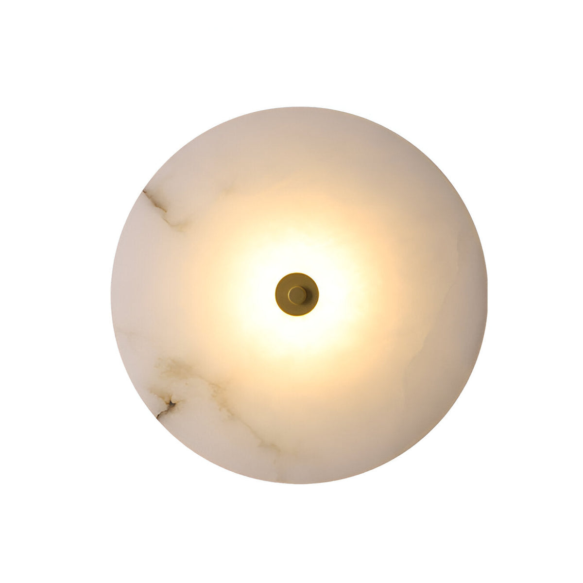Lampada da parete moderna rotonda in marmo LED 1 luce