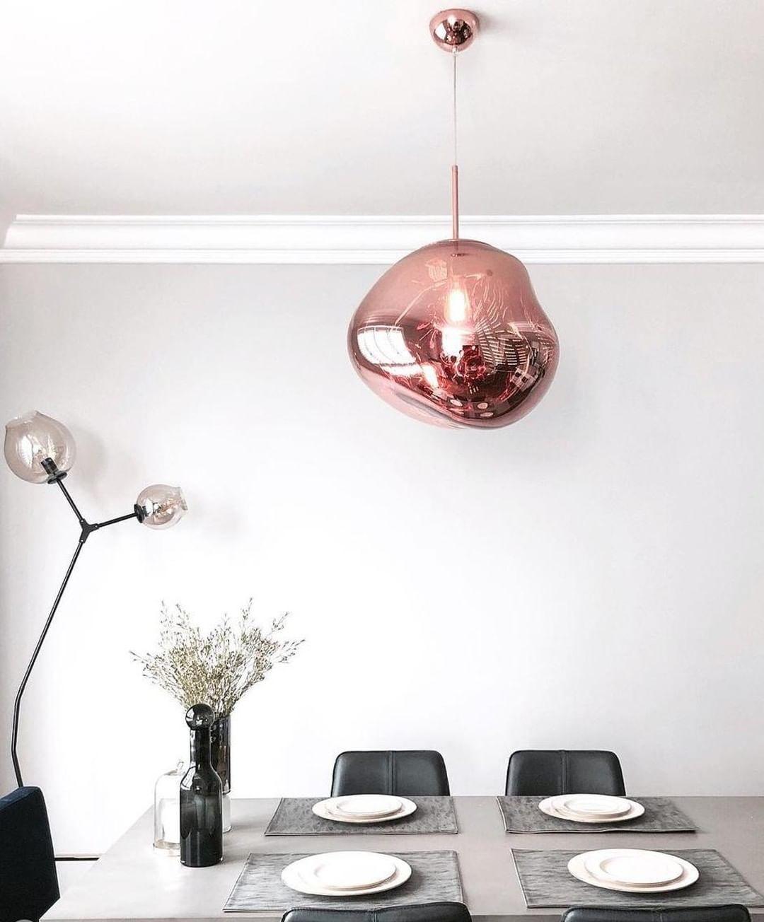 Lampadario moderno a cupola in vetro lava a 1 luce