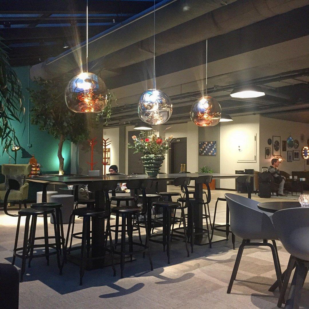 Lampadario moderno a cupola in vetro lava a 1 luce