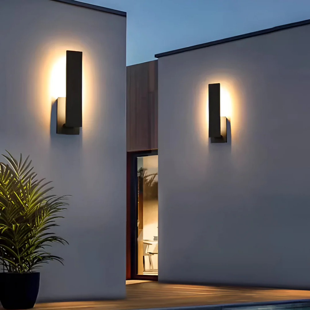 Moderne Buitenmuurlamp – Waterdichte Aluminium LED Buitenmuurverlichting voor Tuin en Terras